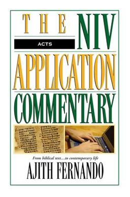 NIV Application Commentary - Acts  9780310494102 Front Cover