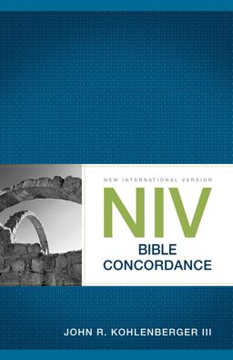 NIV Bible Concordance  9780310494904 Front Cover