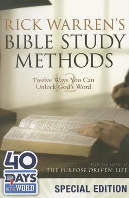 Rick Warren's Bible Study Methods