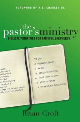 Pastor's Ministry Biblical Priorities for Faithful Shepherds  9780310516590 Front Cover