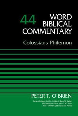 Colossians-Philemon, Volume 44