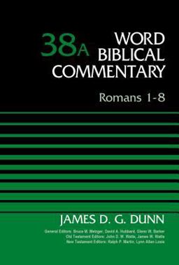 Romans 1-8, Volume 38A  9780310521822 Front Cover