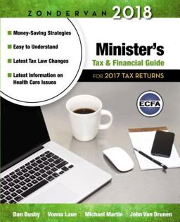 Zondervan 2018 Minister's Tax and Financial Guide