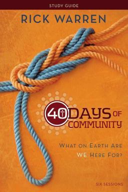 40 Days of Community Study Guide