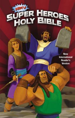 Holy Bible: New International Reader's Version, Super Heroes Holy Bible  9780310744375 Front Cover