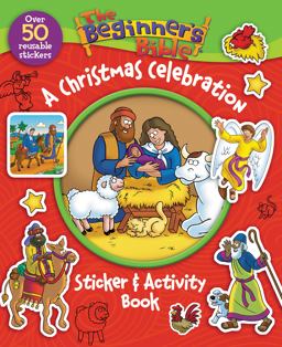 Beginner's Bible a Christmas Celebration Sticker and Activity Book  9780310746706 Front Cover
