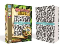 NIV Adventure Bible, Leather Soft, Zebra Print, Full Color Interior