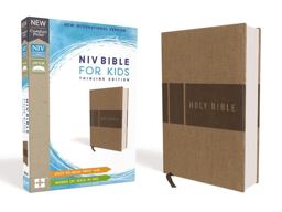 NIV Thinline Bible for Kids Red Letter Edition [Tan]