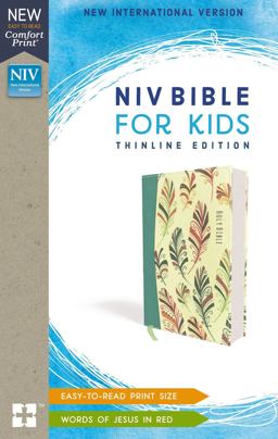 NIV Bible for Kids Thinline Red Letter Edition [Teal]