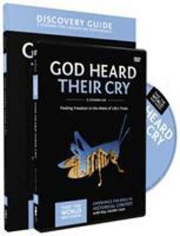 God Heard Their Cry Discovery Guide with DVD Finding Freedom in the Midst of Life's Trials  9780310879770 Front Cover