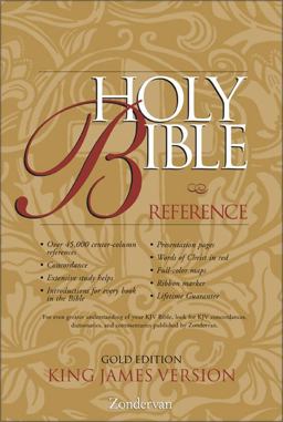 KJV Holy Bible Reference, Gold Edition