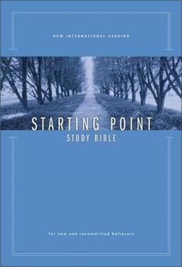NIV Starting Point Study Bible  9780310918905 Front Cover