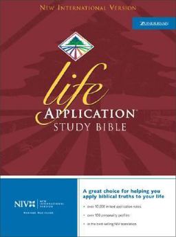 NIV Life Application Study Bible  9780310919797 Front Cover