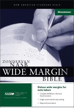 NASB Wide Margin Bible