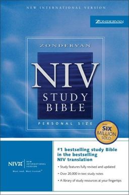 Niv Study Bib P/s  9780310923060 Front Cover