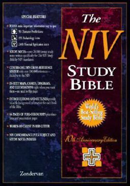 NIV Study Bible 10th 9780310925705 Front Cover