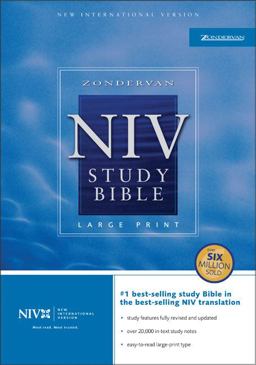 Zondervan NIV Study Bible, Thumb Indexed