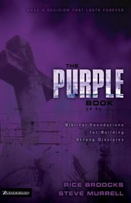 Purple Book Biblical Foundations for Building Strong Disciples  9780310936008 Front Cover