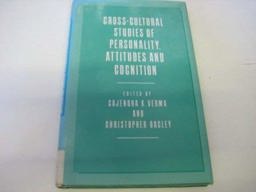 Cross-Cultural Studies of Personality, Attitudes and Cognition