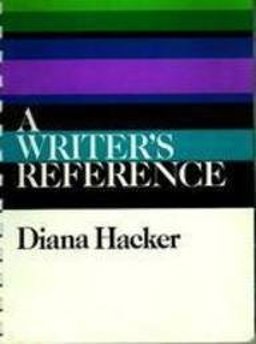 A Writer's Reference