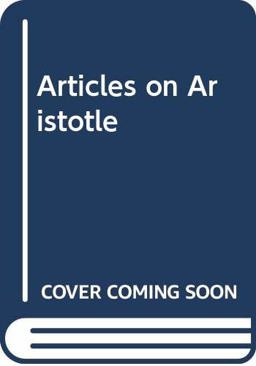 Articles on Aristotle