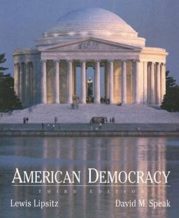American Democracy 3rd 9780312066635 Front Cover