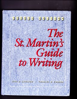 The St. Martin's Guide to Writing