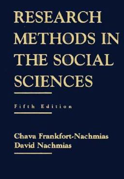 Research Methods in the Social Sciences