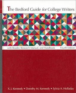 The Bedford Guide College Writing with Readings