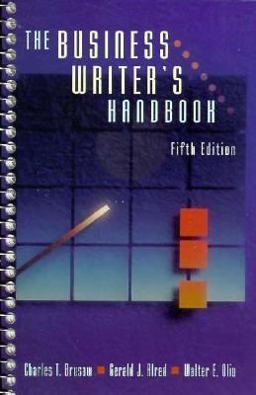 The Business Writers Handbook
