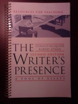 Resources for Teaching "The Writer's Presence"