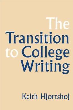 Transition to College Writing  9780312149161 Front Cover