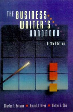 Business Writer's Handbook
