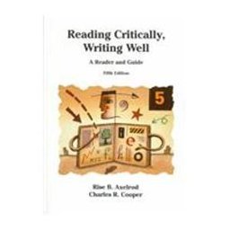 Reading Critically, Writing Well
