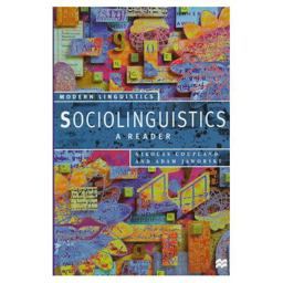 Sociolinguistics