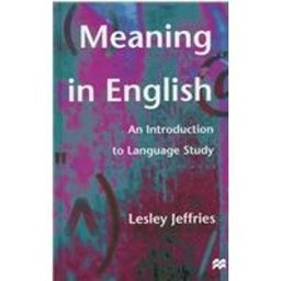 Meaning in English