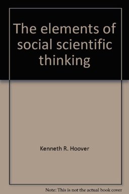 Elements of Social Scientific Thinking