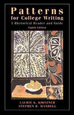 Patterns for College Writing 8th 9780312247362 Front Cover