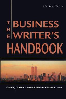 The Business Writer's Handbook