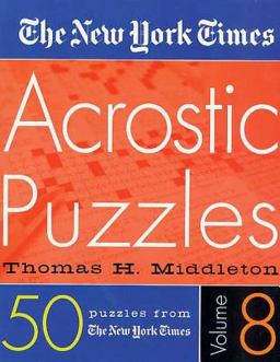 The New York Times Acrostic Puzzles Volume 8