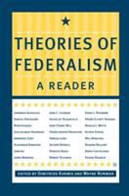 Theories of Federalism A Reader  9780312295813 Front Cover