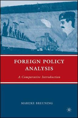 Foreign Policy Analysis A Comparative Introduction  9780312296193 Front Cover