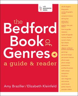Bedford Book of Genres: a Guide and Reader 1st 2014 9780312386566 Front Cover