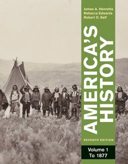 America's History, Volume 1: To 1877
