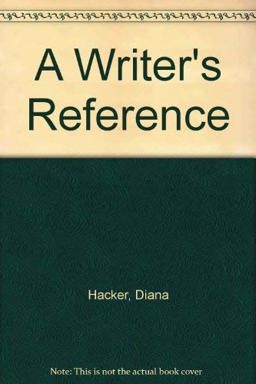 Writers Reference and Electronic Writers Reference