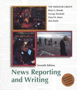 News Reporting and Writing 7e and Journalism Simulation CD-ROM 7th 9780312396985 Front Cover