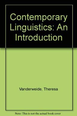 Contemporary Linguistics