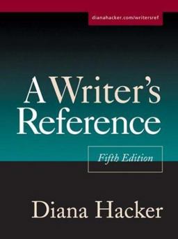 A Writer's Reference