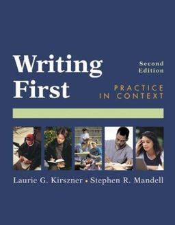 Writing First