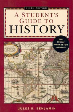 Student's Guide to History 9th 9780312403560 Front Cover